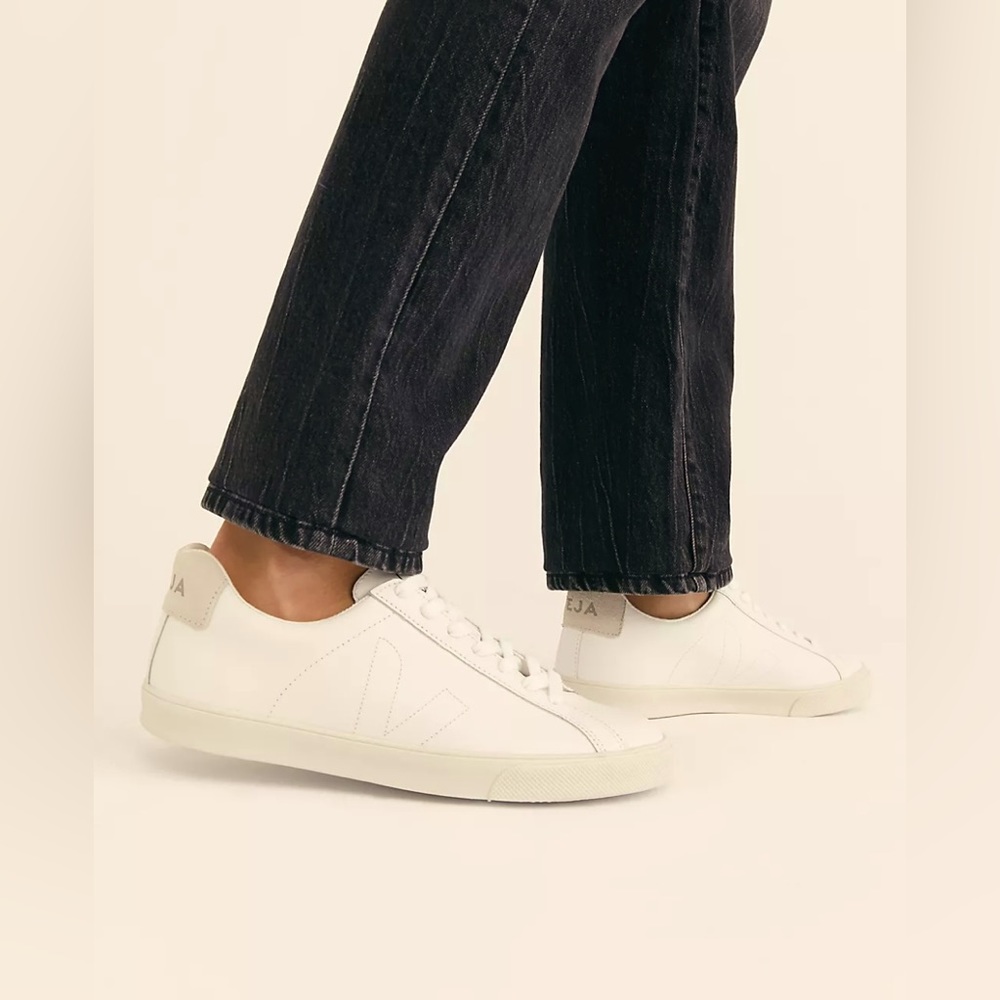 Veja white leather sneakers
